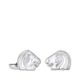 Butoni Cristal Cheval Lalique - Clear-1