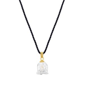 Pandantiv Din Argint Si Cristal Muguet Gold Lalique