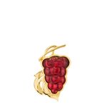 Brosa-Din-Argint-Si-Cristal-Gold-Vigne-Lalique---Red-1