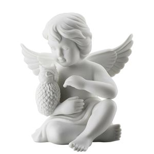 Ingeras Portelan Angel With Owl Rosenthal