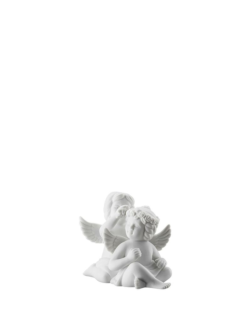 Ingerasi-Portelan-Pereche-Angels-Mittle-With-Crown-Rosenthal---White-10cm-1