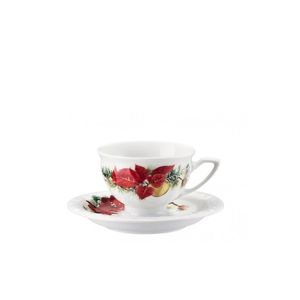 Ceasca Espresso Cu Farfurie Maria Winter Rose