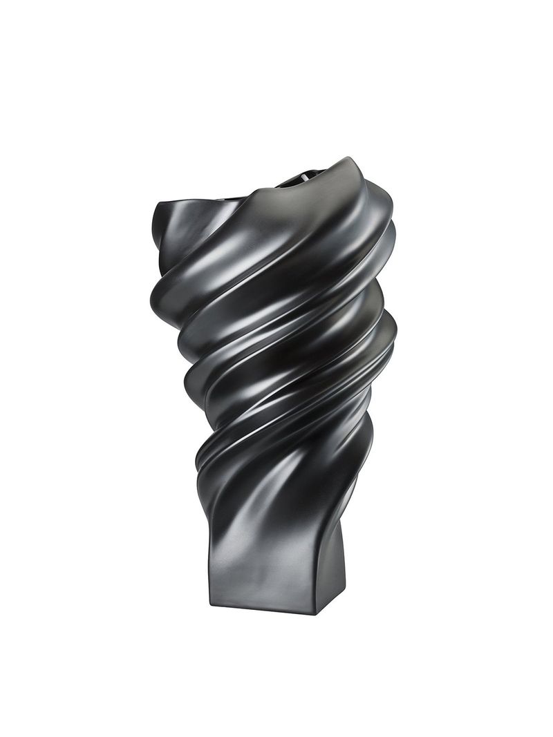 Vaza-Portelan-Squall-Rosenthal---Black-32cm-1