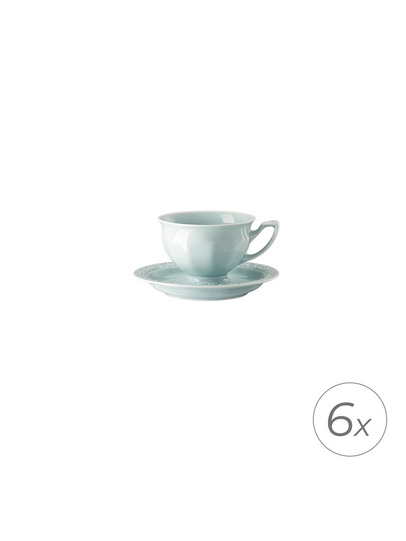 Set-6-Cesti-Cu-Farfurioare-Espresso-Maria-Pale-Mint-Rosenthal-1