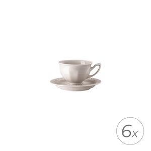 Set 6 Cesti Cu Farfurioare Espresso Maria Pale Orchid Rosenthal