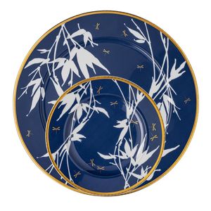 Serviciu De Tort Din Portelan Pentru 6 Persoane Turandot Blue Rosenthal