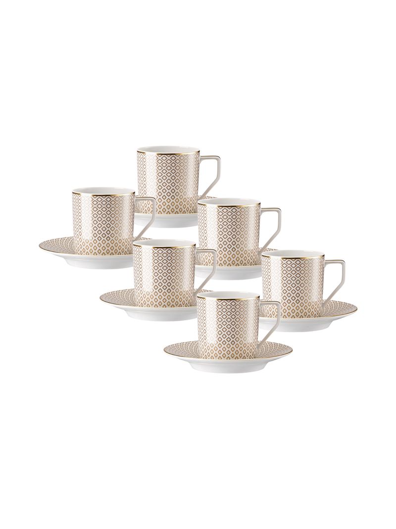 Set-6-Cesti-Pentru-Cafea-Din-Portelan-Francis-Carreau-Beige-Rosenthal-1