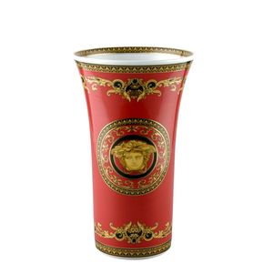 Vaza Portelan Medusa Red Rosenthal Versace