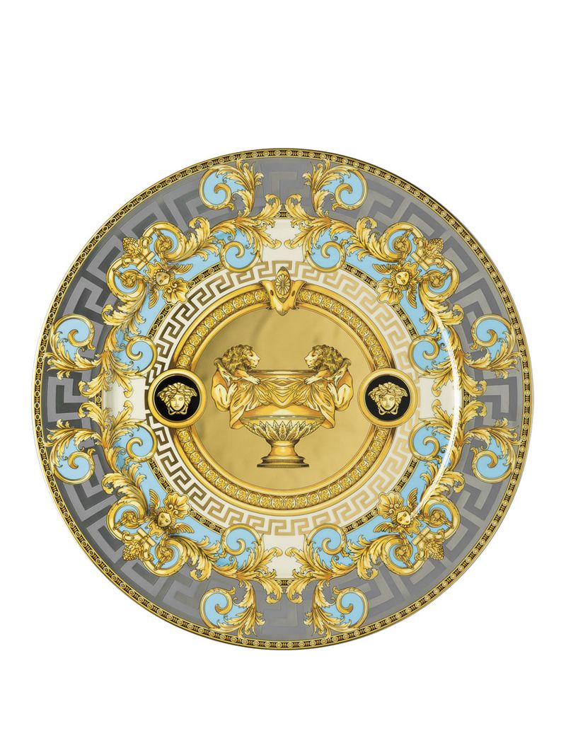 Platou-30cm-Prestige-Gala-Bleu-Rosenthal-Versace-1