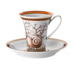 Ceasca-Pentru-Espresso-Cu-Farfurie-Din-Portelan-Etoiles-De-La-Mer-Rosenthal-Versace-1