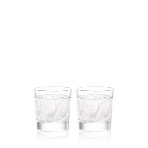 Set 2 Pahare Din Cristal Pentru Whisky Owl Lalique