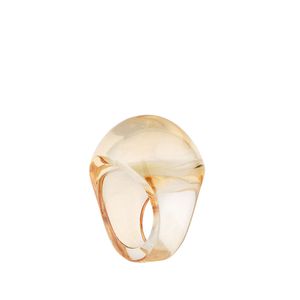 Inel De Cristal Cabochon Lalique