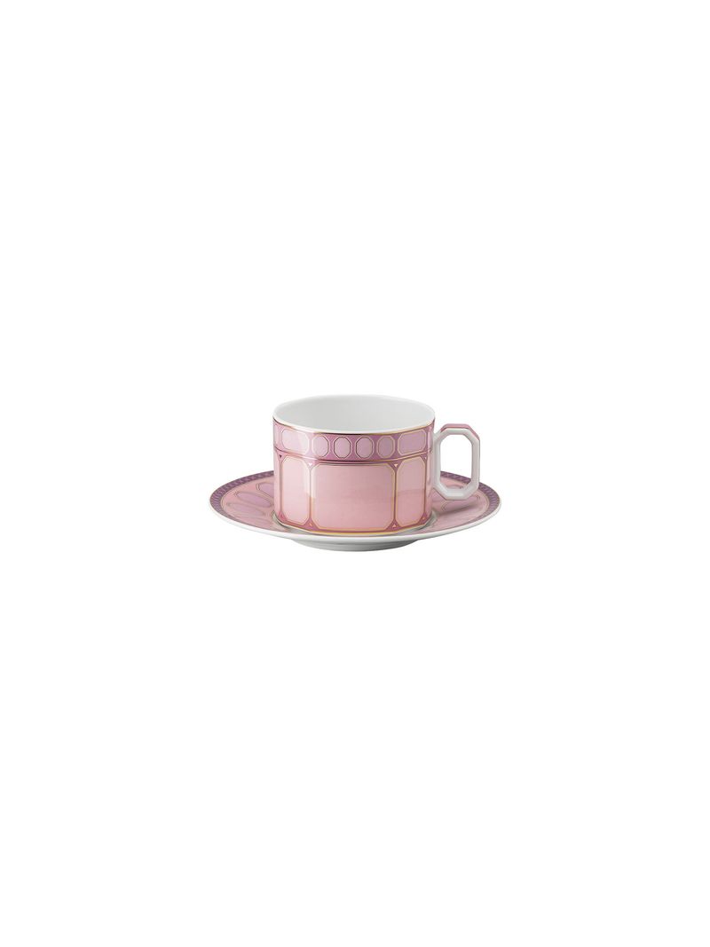 Ceasca-cu-farfurioara-ceai-Signum-Rose-Swarovski-Rosenthal-1