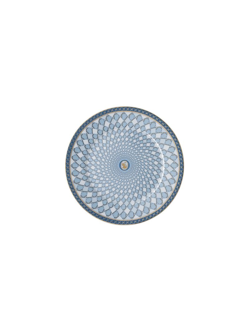 Farfurie-pentru-desert-18cm-din-portelan-Signum-Azure-Swarovski-Rosenthal-1