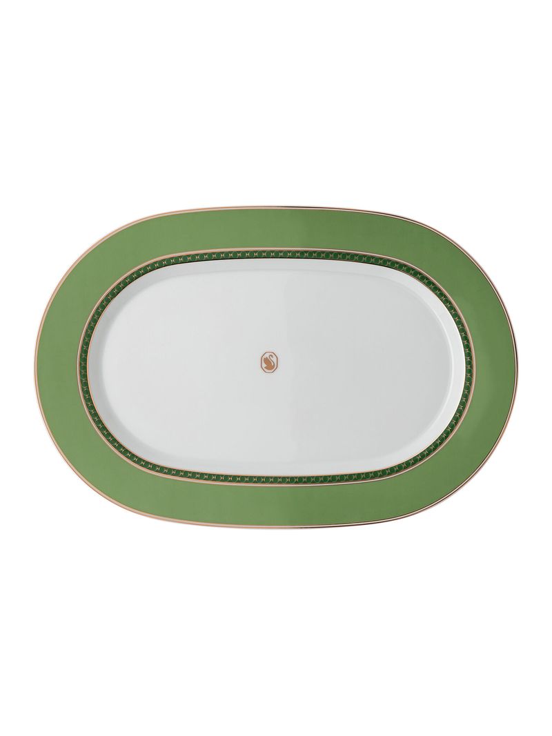 Platou-oval-34cm-Signum-Fern-Swarovski-Rosenthal--1