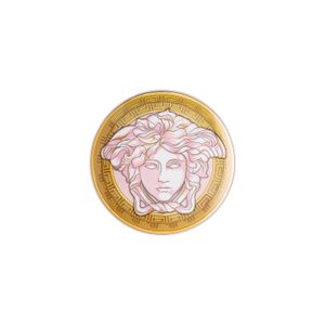 Farfurie din portelan 17 cm Medusa Amplified Pink Coin Rosenthal Versace