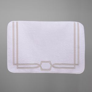 Covoras Pentru Baie 60x90cm Beige Dark Taupe Royal Rivolta Carmignani