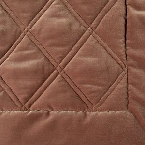 Cuvertura Pentru Pat 180x140cm Giallo Cuoio Velvet Lounge Rivolta Carmignani