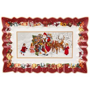 Platou Prajituri 35x23cm Santa And Kids Toys Fantasy Villeroy & Boch