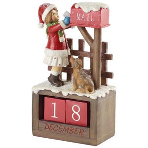 Calendar Girl 12cm Winter Collage Accessoires Villeroy & Boch