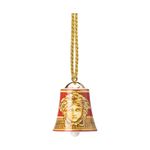 Clopotel-Portelan-7cm-Golden-Coin-Christmas-2022-Rosenthal-Versace-1