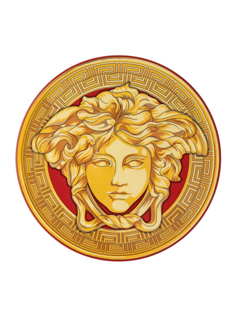 Platou-33cm-Limited-Edition-Golden-Coin-Christmas-2022-Rosenthal-Versace-1