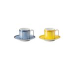 Set-2-Cesti-Espresso-Cu-Farfurie-Signum-Azure---Jonquil-Swarovski-Rosenthal-1