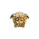 Vaza Cristal Medusa Grande Rosenthal Versace - Gold, 15cm-1