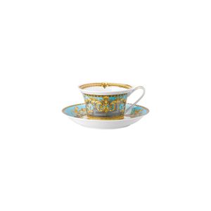 Ceasca Ceai Cu Farfurioara Prestige Gala Bleu Rosenthal Versace