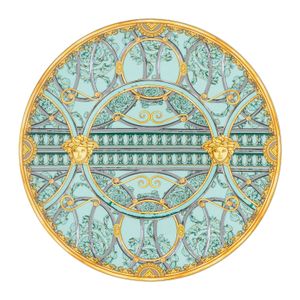 Platou Din Portelan 33cm La Scala Del Palazzo Verde Rosenthal Versace