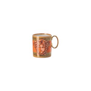 Cana Din Portelan Medusa Amplified Orange Coin Rosenthal Versace