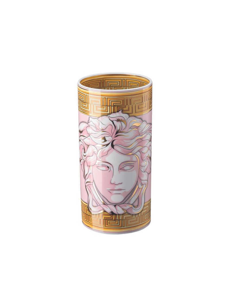 Vaza-Din-Portelan-Medusa-Amplified-Pink-Coin-Rosenthal-Versace---24cm-1