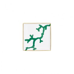 Mini Platou 11x11cm Cristobal Émeraude Raynaud Limoges