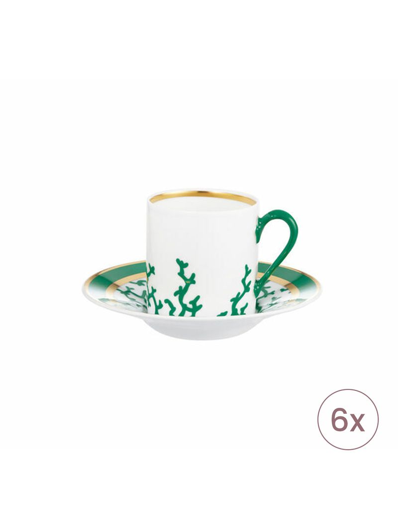 Set-6-Cesti-Cu-Farfurioare-Cafea-Cristobal-Emeraude-Raynaud-Limoges-1