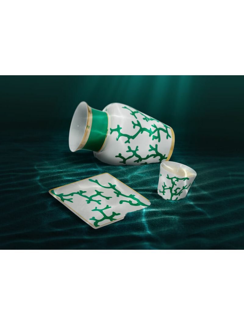 Set Pentru Cafea 14 Piese Cristobal Émeraude Raynaud Limoges-2