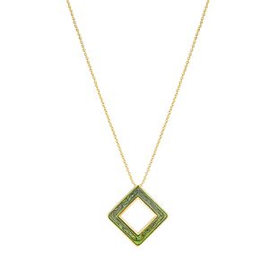 Colier Green Panthere Losange Lalique