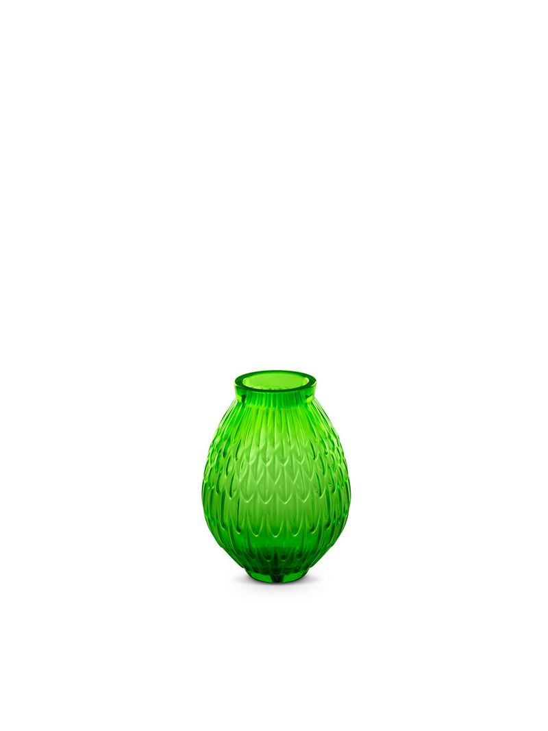 Vaza-Din-Cristal-Plumes-Small-Lalique---Green-1