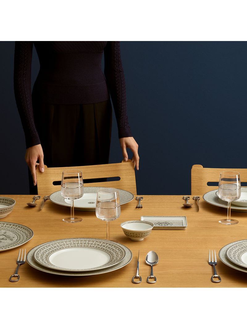 Set-2-Farfurii-Bread-And-Butter-Mosaique-Platin-Hermes-Paris-2