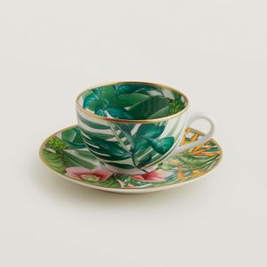 Set 2 Cesti Ceai Cu Farfurioare Passifolia Hermes Paris
