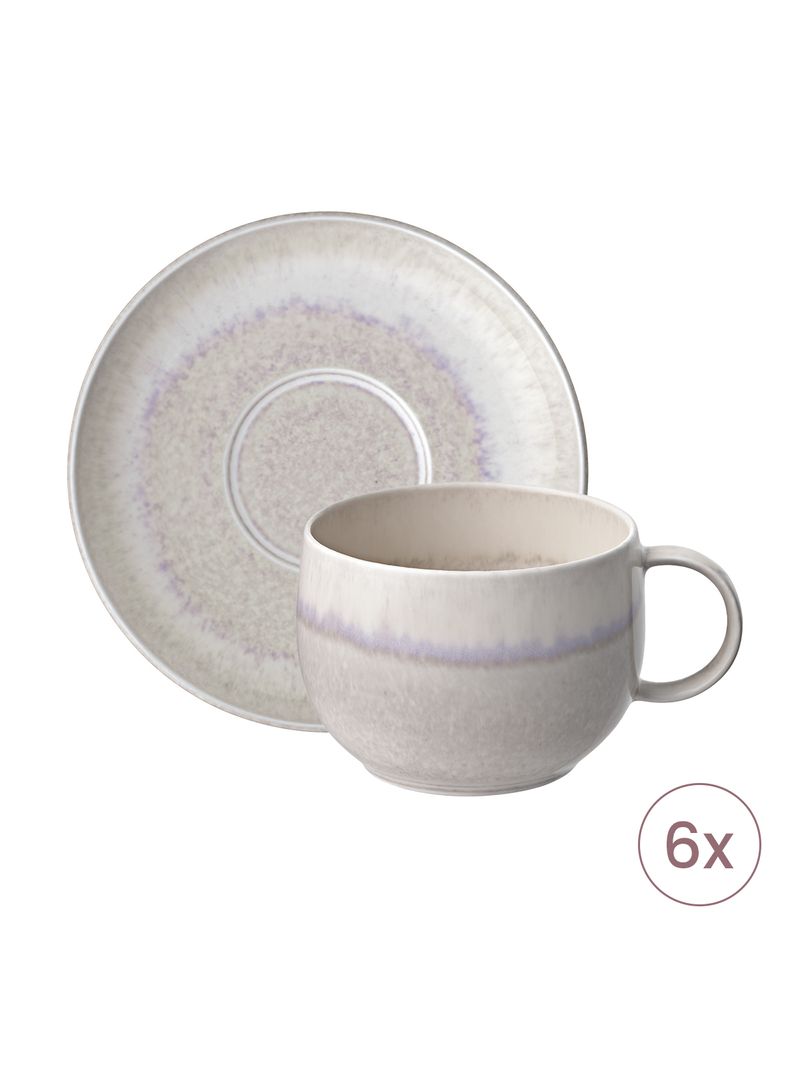 Set-6-Cesti-Cu-Farfurioare-Cafea-270ml-Perlemor-Sand-Villeroy-Boch-1