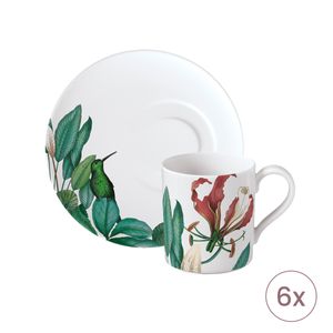 Set 6 cesti cu farfurioare cafea 170ml Avarua Villeroy&Boch