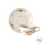 Set-6-Cesti-Cu-Farfurioare-Sanssouci-Ramona-Rosenthal-1