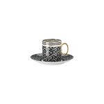 Ceasca Cu Fafurioara Cafea La Greca Signature Rosenthal Versace - Black-1