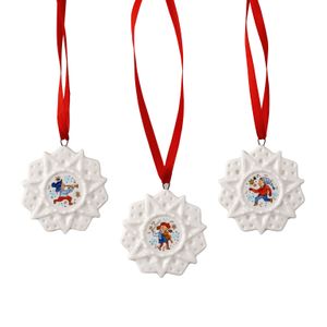 Set 3 Mini Ornamente Stea Collector's Items   Hutschenreuther