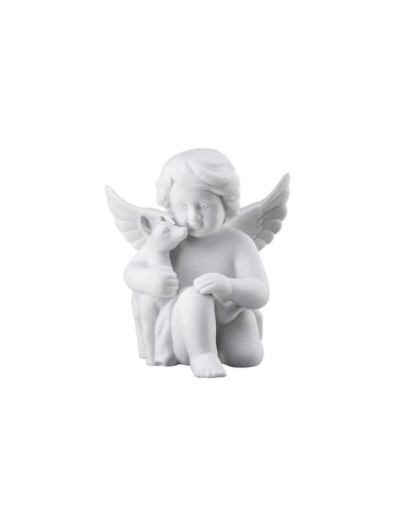 Ingeras-Din-Portelan-10cm-Angel-With-Bambi-Rosenthal-1