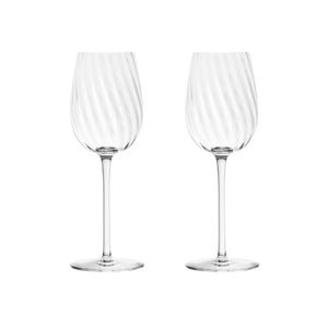 Set 2 Pahare Din Cristal Pentru Sampanie Twist Saint-Louis