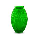 Vaza-Din-Cristal-Plumes-Large-Lalique---Green