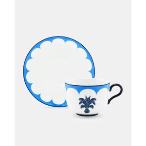 Set 2 Cesti Cu Farfurioare Ceai Jaipur Aquazzura Casa