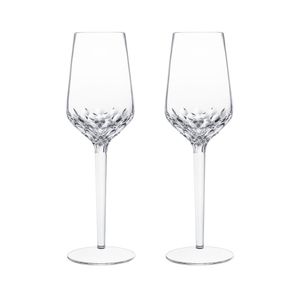 Set 2 Pahare Din Cristal Pentru Sampanie Folia Saint-Louis