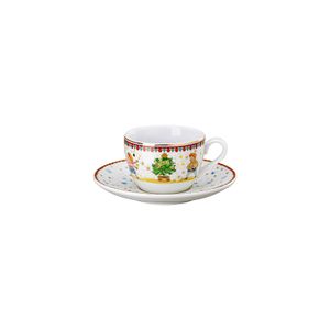Ceasca Cappuccino Cu Farfurioara 220ml Christmas Sparkle Collector's Items 2024 Hutschenreuther